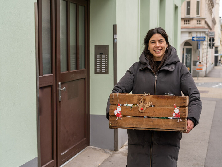 Umgekehrter Adventkalender in Tirol